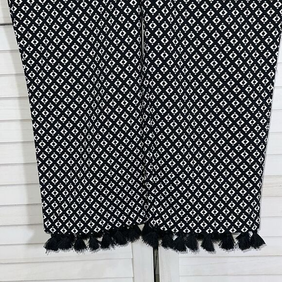 Chico's Pants Size 3P (16P) Brigitte Pull On Tassel Hem - Picture 6 of 12